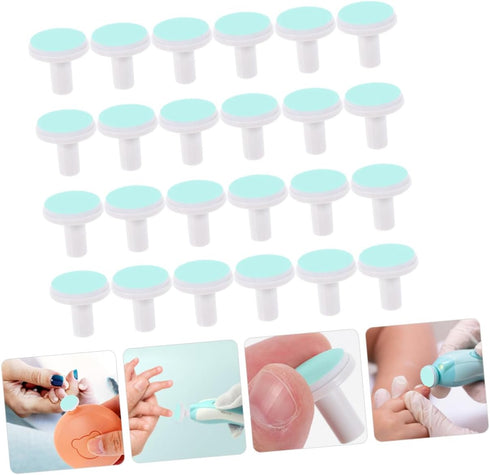Trimmer Trimmer pcs Nail Replacement Pads Baby Nail Grinding Heads Electric Nail Pads for Toddler Nail Accessories