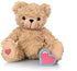 Recordable Stuffed Animals 20 sec Heart Voice Recorder for Ultrasounds and Sweet Messages, Lil Tan Bear