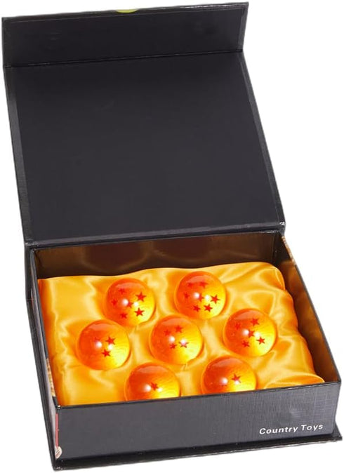 Collectible Medium Crystal Glass Stars Balls Dragon Ball - 27, 35, 43, 57, 76MM in Diameter