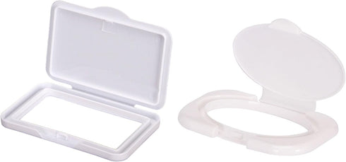 jiingekk 5Pcs/set Tissue Caps, Baby Wipes Tissue Paper Dispenser Box Lid Tissues Paper Storage Box Caps Keep Wet