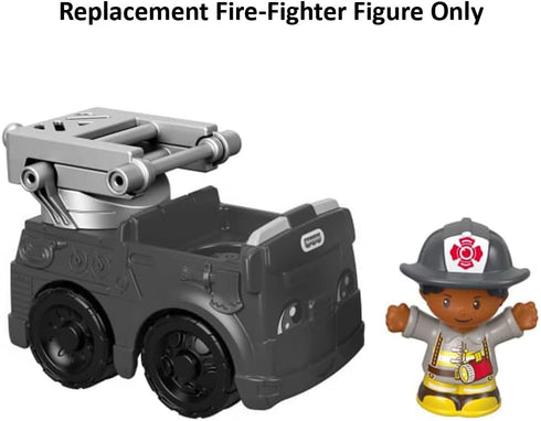 Replacement Part for Fisher-Price Little People to The Rescue Firetruck Playset - GGT34, Fire-Fighter Figure