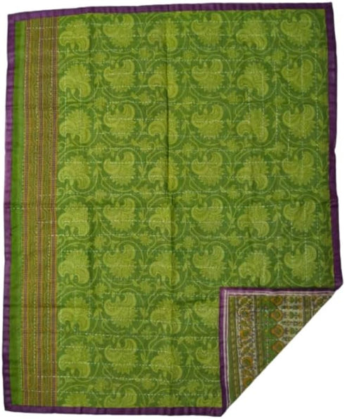 Pack 5 20 25 inch 0 6 Baby Hand Stitch Cotton Crib Sheet Kantha Nap use of Size X (Age to Month)