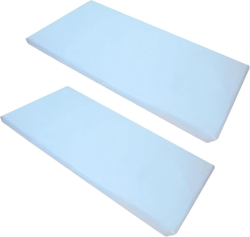 American Baby Company 2 Pack Fitted Nap Mat Sheet with Elastic Corners
