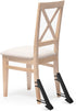 FEATCH 2 Pack Anti Tip Stabilizer for Toddler Dining Seat, Childproof Safety Support