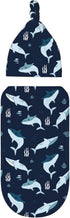 Osvbs Sets Sharks Ocean Baby Stuff Newborn Swaddle Blanket Animal Baby Wrap Blanket Soft with Beanie Hat Gifts