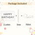 16 Inch Rose Gold Happy Birthday Balloons Banner, Aluminum Foil Letters for Birthday Decorations Party Supplies