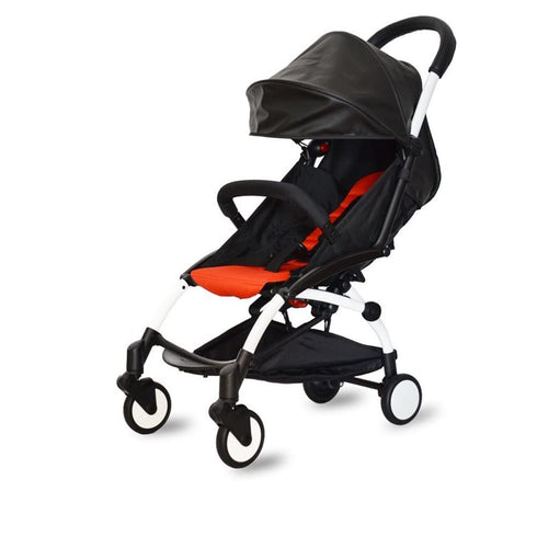 Handle Sleeve Cover for Babyzen YOYO2 / YOYO+ Strollers - Black Artificial Leather