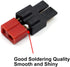 4 PCS Male and Female Deans T Plug to Connector Adapter for RC Battery Charger Compatible with TRX Wireless Converter