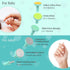 GIFTER Trimmer 6 Electric Nail with Light Clippers File Grinding Heads Whisper-Quiet for Newborns Toddlers and Adults