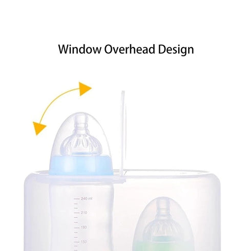 Luocute 3-in-1 110V) Baby Bottle Warmer, Fast Heating with Intelligent Temperature Control LCD Display Keep Warm Mode