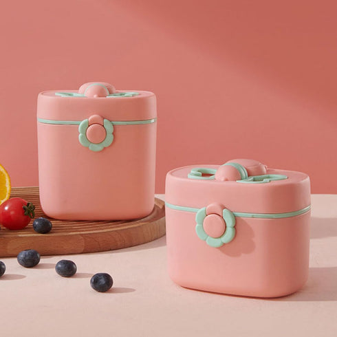 Portable Milk Powder Organizer for Travel - Happy Organic Formula Container