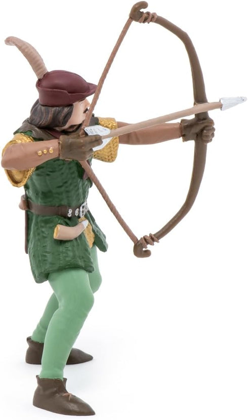 Papo - Standing Robin Hood - Hand-Painted Medieval Fantasy Figurine - 39954 - Collectible for Children 3+