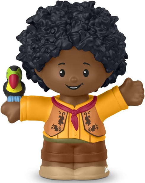 Little People Encanto Playset Replacement Part - HMX75 ~ Mirabel's Cousin Antonio with a Toucan