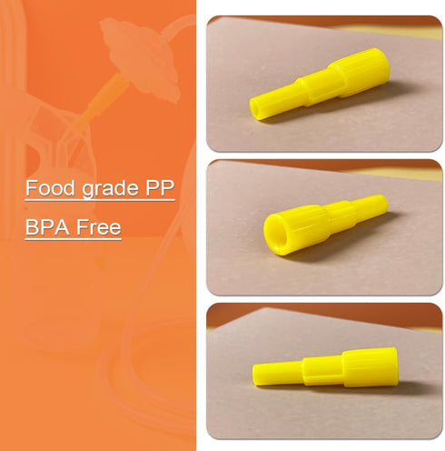PumpMom Backflow Adapter for Spectra S1 S2 Pump to Use with Medela Flanges and Bottles