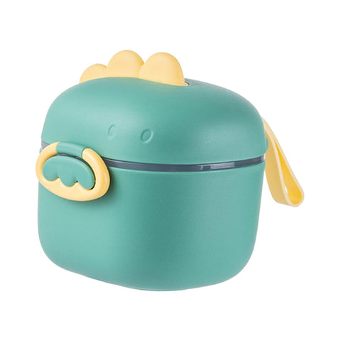 VICASKY Large Capacity Dinosaur Baby Milk Powder Dispenser Airtight Seal Travel-Friendly Holder