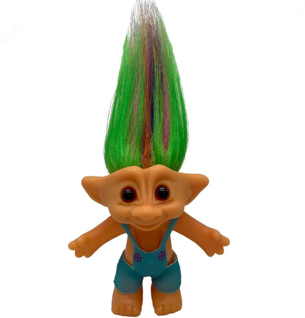 PVC Vintage Trolls Dolls, Retro Troll Doll Action Figures for Collections, School Project, Arts and Crafts, Party Favors