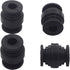 12Pack Vgoohobby Heavy Duty Anti-Vibration Rubber Balls, Shock Absorption Damping for RC Quadcopter