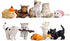 10 Pcs Kawaii Miniature Cat Figurines, Character Toy Cake Toppers, Mini Cat Animal Figures Collection