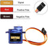 2 Pack SG90 SG90 9g Micro Servo Motor Mini Servo Servo Kit for RC Helicopter Airplane Car Boat Robot