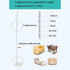 Vilemoon Mosquito Net Stand Adjustable Crib Canopy Holder Mosquito Net Holder Support Bracket Mounting Rack Accessories