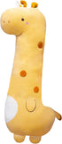 PEACH CAT Cute Long Giraffe Plush Pillow - Kawaii Stuffed Animal for Girls and Boys (Yellow, 35.4")