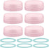 Maymom Solid Lids Aka Travel Caps w/Sealing Ring Compatible with Avent Bottle; Cap Replace Avent Natural Bottle Screw