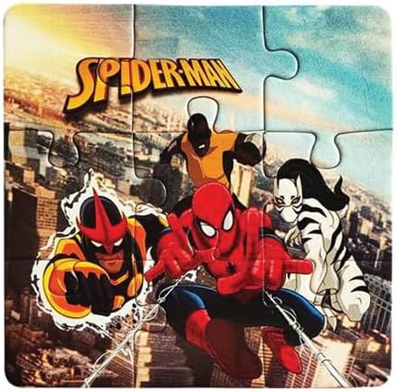 Spider Zigsaw Puzzle, Pack of 5, Total 45 Pieces