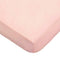 American Baby Company Fitted Crib Sheet, 28" x 52", Soft Breathable Neutral Cotton Jersey Sheet, Blush for Crib and