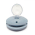 Large Shield Calming Pacifier with Clip & Case Playful Pig Design, Gentle Silicone Sensory Tool for Stress Relief