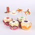 iMagitek 48 Pack Western Cowboy Cupcake Toppers for Birthday Party, Baby Shower Decorations