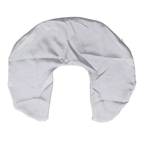 Soft Satin Nursing Pillow Cover for Breastfeeding Washable,Skin Friendly Slipcover in Grey Newborn Care