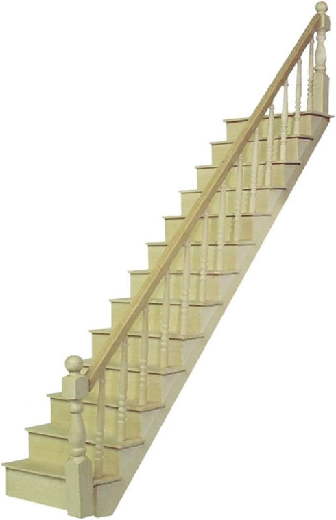 Melody Jane Dolls Houses Dollhouse Miniature 1/24 Scale Staircase Kit by Houseworks