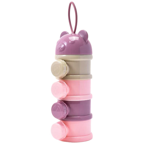 Wedhapy Baby Formula Container Baby Powder Dispenser, 3x9" Stackable Formula Container with 4