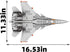 Fighter Bricks Series - 281pcs Building Blocks Set, Airplane Model Building Kits for Educational Fun