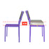Dining Chair Heightening Cushion - Portable Adjustable Highchair Booster for Baby Toddler Kids, Washable Gray Seat Pad