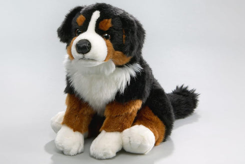Carl Dick Bernese Mountain Dog, 10 inches, Plush Toy, Soft Toy