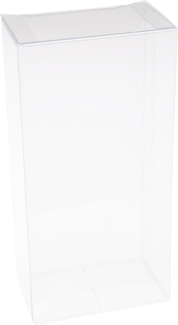 Plymor Clear Folding Action Figure Storage / Display Protector Box - 2.75" W x 1.75" D x 5.5" H, fits 4.25" - 5"