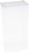 Plymor Clear Folding Action Figure Storage / Display Protector Box - 2.75" W x 1.75" D x 5.5" H, fits 4.25" - 5"