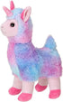 Bearington Luna Llamacorn Plush, 10 Inch Rainbow Llama Stuffed Animal