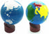 Baby Earth Globe Toys, Montessori Plastic and Wood Material for Early Learning Teaching Aids