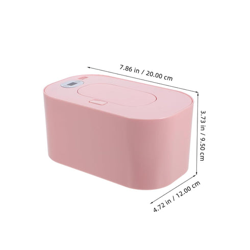 HANABASS Baby Wipes Warmer Battery-Operated Wipe Heater Cordless Wet Tissue Heater Comfortable Low Power Constant