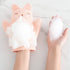 HSENCHO (Set 3 Bath Sponge for Kids Cute Animal Shower Bathing Mitt Loofah Soft Wash Sponge Body Scrub for Baby Toddler