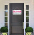 Girl's Room Sign - No Boys Allowed, 5" x 10" Nursery Decor Door Plaque Birthday Gift (E2-WH065)