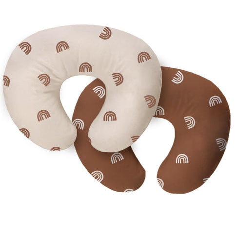 lethooly Nursing Pillow Cover 2 PackNeutral Breastfeeding Pillow Cover Fits 22.5in*18in Nursing Pillow