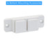 WOMHOM Retractable Baby Gates Replacement Parts Kit (White) - Extra Wide Baby Gate Full Set with Wall Mounting