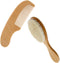 Handle Comb Wool Brush Multi-Functional Hair Washing Brush for Newborn Boy