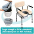 Commode (50 [5.2 Gallon/20L, BOS Amazing Odor Sealing Disposable Bags for Liners, Adult Diapers or any Sanitary Product