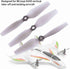 X450 RC Aircraft Propeller Blade, Propellers Blade Accessories Compatible with Vertical Takeoff and Landing Aircraft