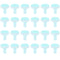 CNAFGBGG 24Pcs Baby Nail File Replacement Heads, Plastic Baby Nail Trimmer Replacement Pads