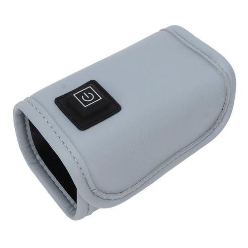Hulex Supplies 3 USB Milk Warm Heat Bag, Portable Electronic Breastmilk Bag, Levels Temperature Control with PU Leather